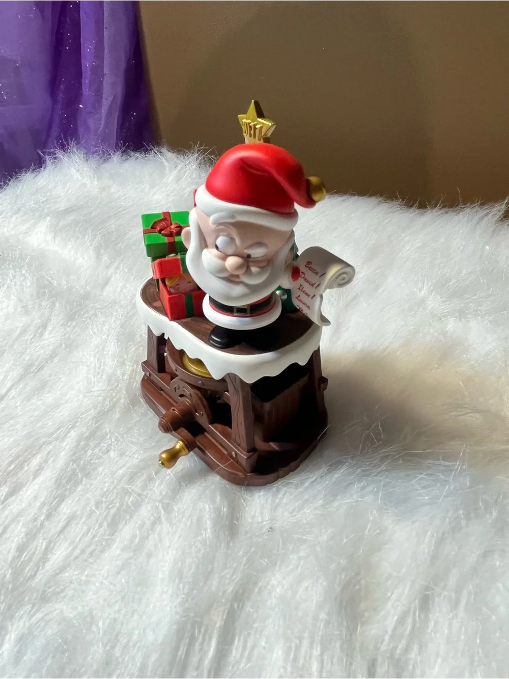 Hallmark 2011 Hide and Peek Santa.